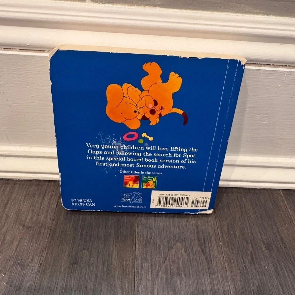 Where's Spot? Lift-the-Flap Board Book Kids Toddlers Babies - Picture 2 of 10